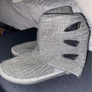 bear paw sweater boots